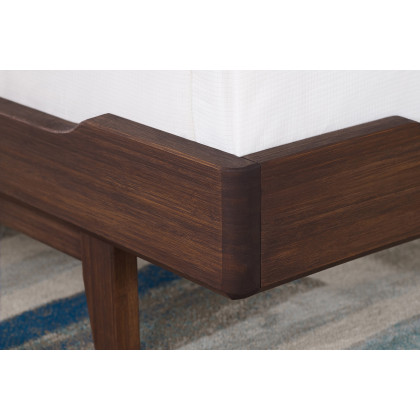 Greenington Currant Platform Bed - Oiled Walnut, Eastern King Size