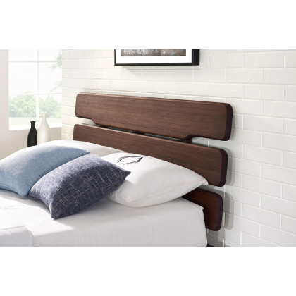 Greenington Currant Platform Bed - Oiled Walnut, Eastern King Size