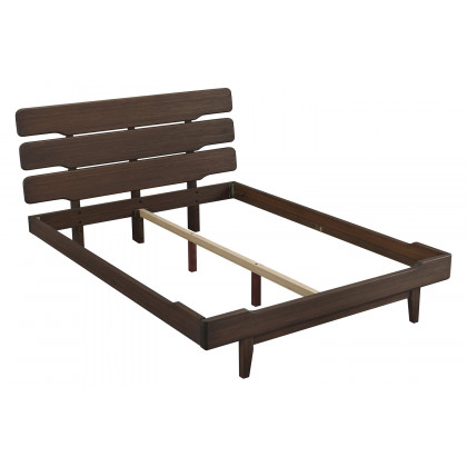 Greenington Currant Platform Bed - Oiled Walnut, Eastern King Size