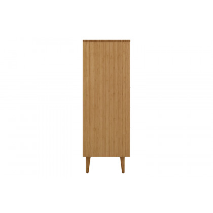 Greenington - Sienna Five Drawer High Chest in Caramelized, Bamboo