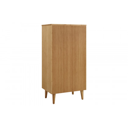 Greenington - Sienna Five Drawer High Chest in Caramelized, Bamboo