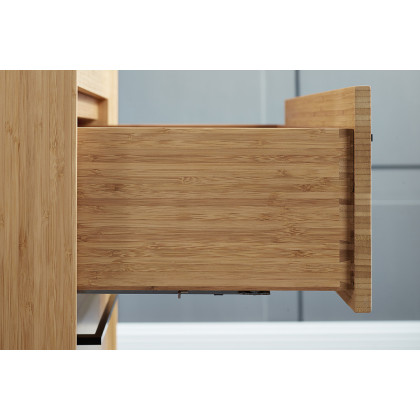 Greenington - Sienna Five Drawer High Chest in Caramelized, Bamboo