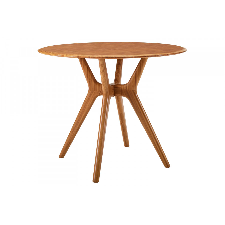 Greenington Sitka 36" Round Dining Table - Amber, Bamboo