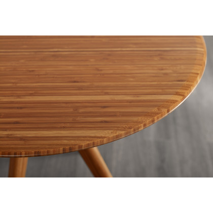 Greenington Sitka 36" Round Dining Table - Amber, Bamboo