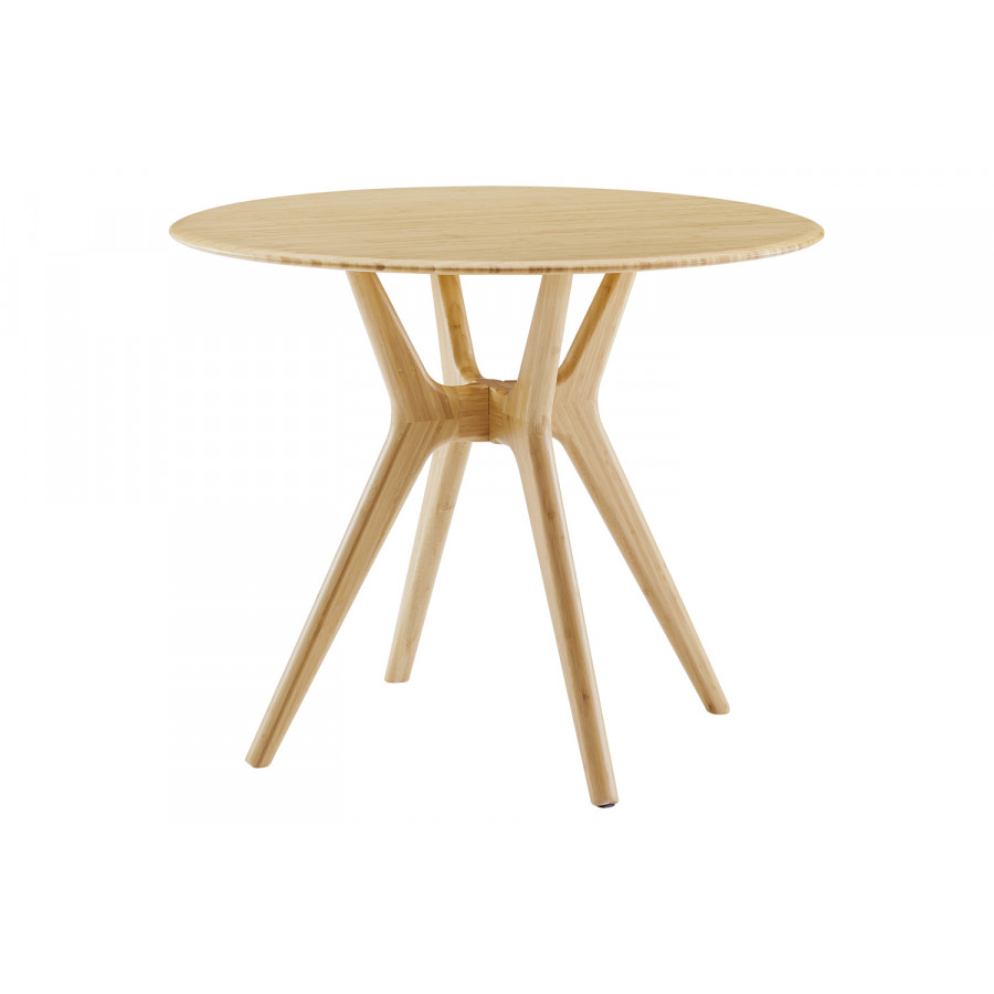 Greenington Sitka 36" Round Dining Table - Wheat, Bamboo