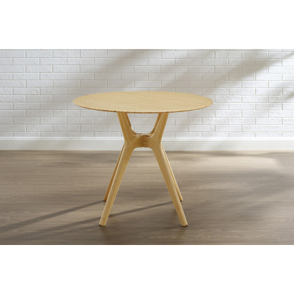 Greenington Sitka 36" Round Dining Table - Wheat, Bamboo