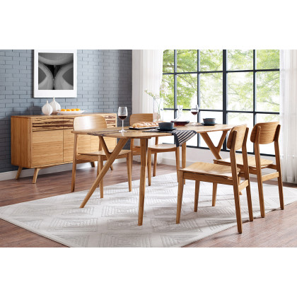 Greenington Azara Dining Table - Caramelized, Bamboo