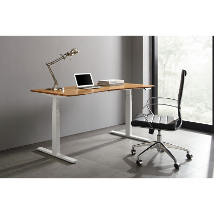 Greenington - Ascent Hi-Lo Desk in Amber, Solid Moso Bamboo