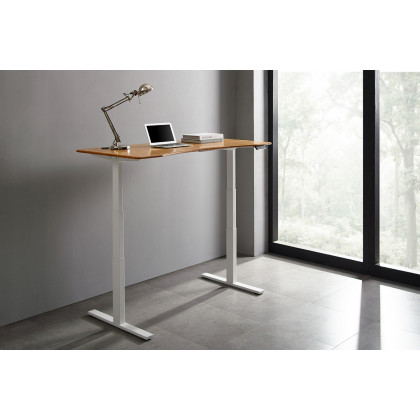 Greenington - Ascent Hi-Lo Desk in Amber, Solid Moso Bamboo