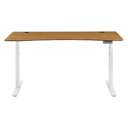 Greenington - Ascent Hi-Lo Desk in Amber, Solid Moso Bamboo