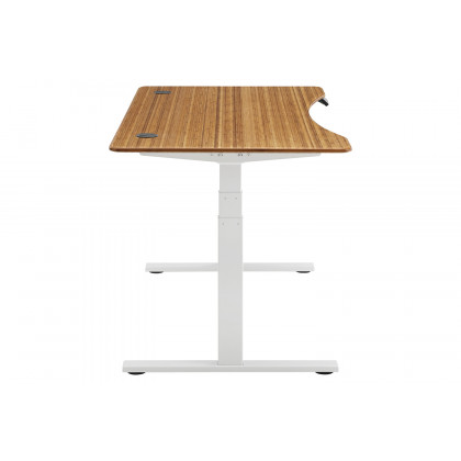 Greenington - Ascent Hi-Lo Desk in Amber, Solid Moso Bamboo