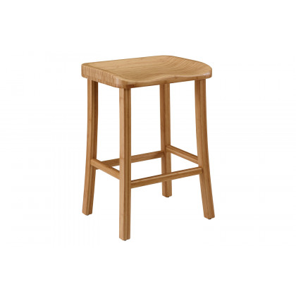 Greenington Tulip Bar Height Stool Set of 2 - Caramelized, Bamboo