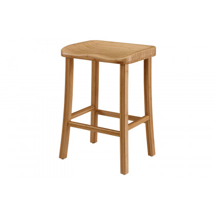 Greenington Tulip Bar Height Stool Set of 2 - Caramelized, Bamboo