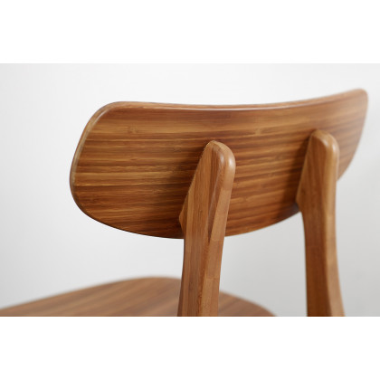 Greenington Cassia Dining Chair Set of 2 - Amber, Bamboo