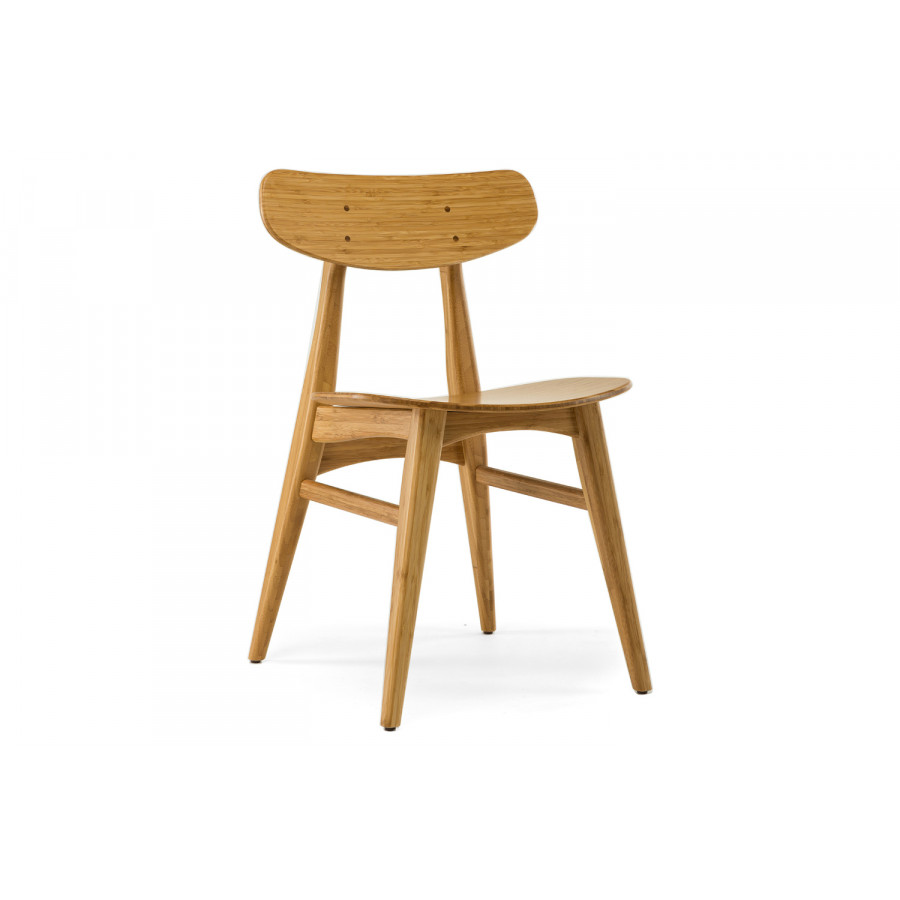 Greenington Cassia Dining Chair Set of 2 - Caramelized, Bamboo