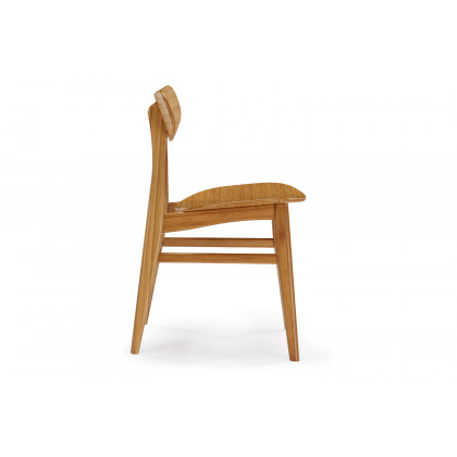 Greenington Cassia Dining Chair Set of 2 - Caramelized, Bamboo