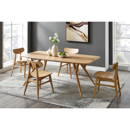 Greenington Cassia Dining Chair Set of 2 - Caramelized, Bamboo