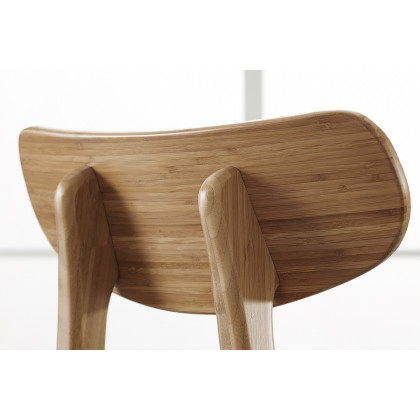 Greenington Cassia Dining Chair Set of 2 - Caramelized, Bamboo