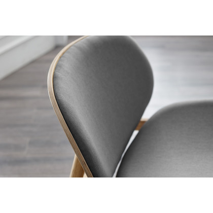 Greenington Danica Lounge Chair - Wheat/Gray, Moso Bamboo