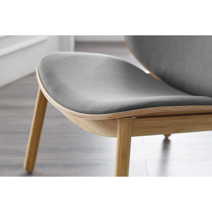 Greenington Danica Lounge Chair - Wheat/Gray, Moso Bamboo