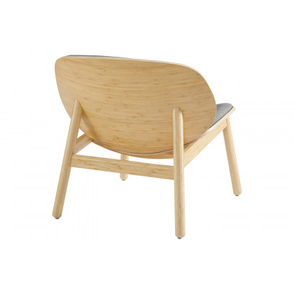 Greenington Danica Lounge Chair - Wheat/Gray, Moso Bamboo