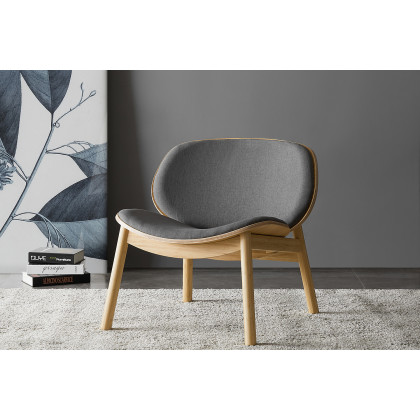 Greenington Danica Lounge Chair - Wheat/Gray, Moso Bamboo