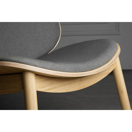 Greenington Danica Lounge Chair - Wheat/Gray, Moso Bamboo