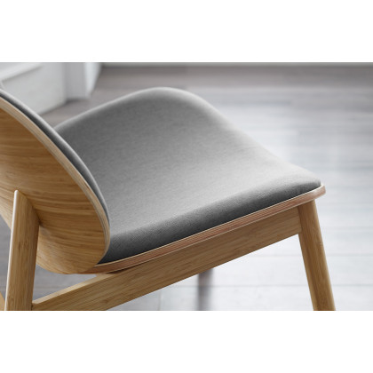 Greenington Danica Lounge Chair - Wheat/Gray, Moso Bamboo