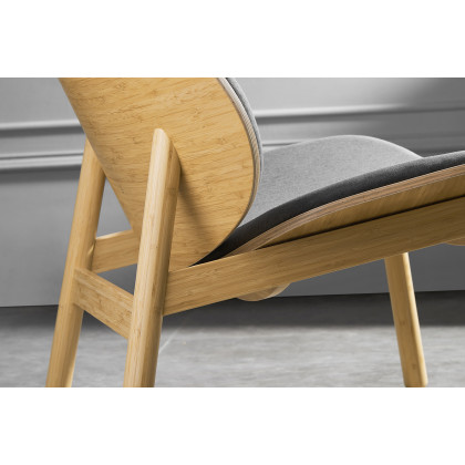 Greenington Danica Lounge Chair - Wheat/Gray, Moso Bamboo