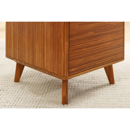 Greenington - Folio File Cabinet in Amber, Solid Moso Bamboo