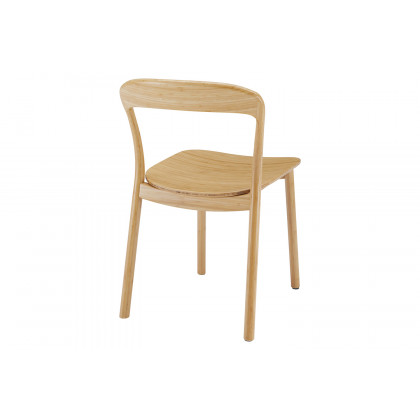 Greenington - Hanna Dining Chair Bamboo Seat Set of 2 in Wheat, Solid Moso Bamboo