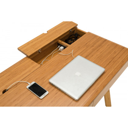 Greenington Jasmine Writing Desk - Caramelized, Bamboo