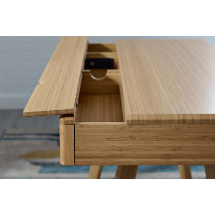 Greenington Jasmine Writing Desk - Caramelized, Bamboo