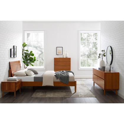Greenington Monterey Platform Bed - Amber, Queen Size