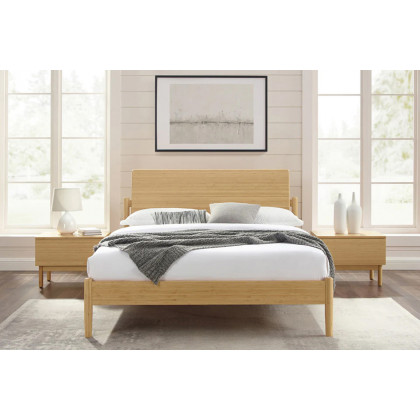 Greenington Monterey Platform Bed - Wheat, King Size