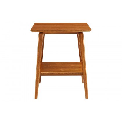 Greenington Antares End Table - Amber, Solid Moso Bamboo