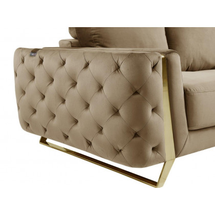 GUF 1051 Sofa - Beige, Fabric