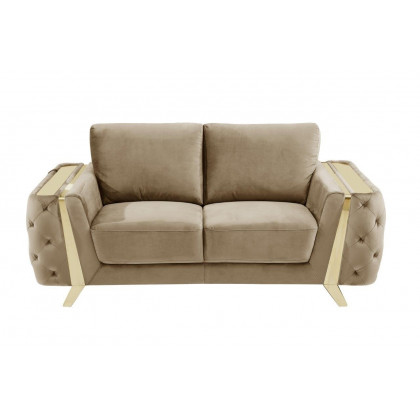 GUF 1051 Loveseat - Beige, Fabric