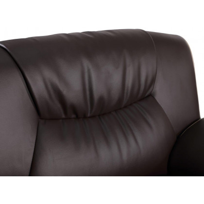 GUF 405 Armchair - Brown, Leather Match
