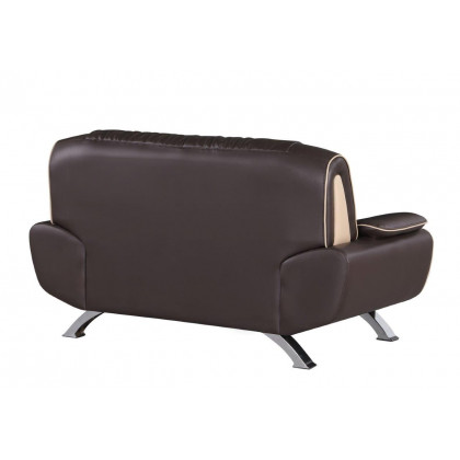 GUF 405 Loveseat - Brown, Leather Match