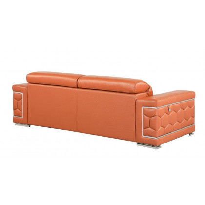 GUF 692 Sofa - Camel, Genuine Italian Leather