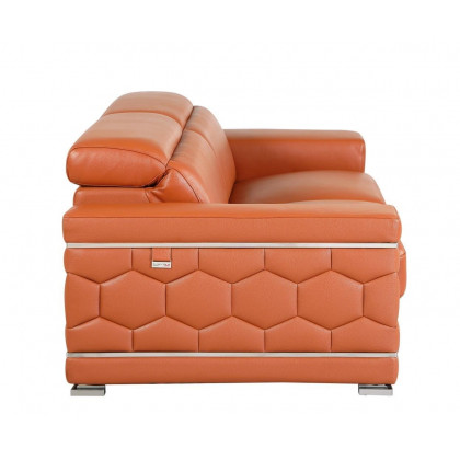 GUF 692 Sofa - Camel, Genuine Italian Leather