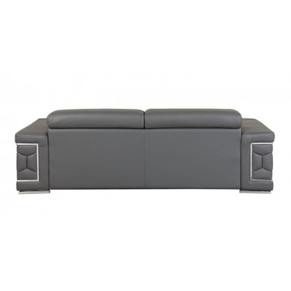 GUF 692 Sofa - Dark Gray, Genuine Italian Leather