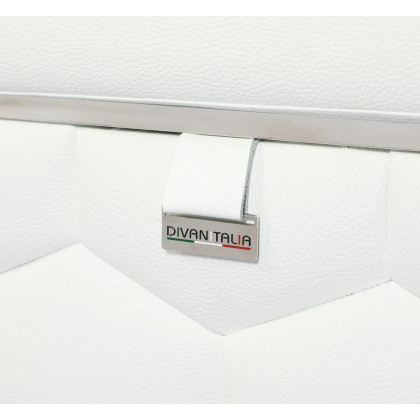 GUF 692 Sofa - White, Genuine Italian Leather