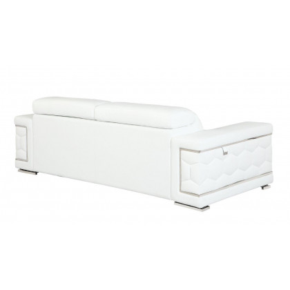 GUF 692 Sofa - White, Genuine Italian Leather