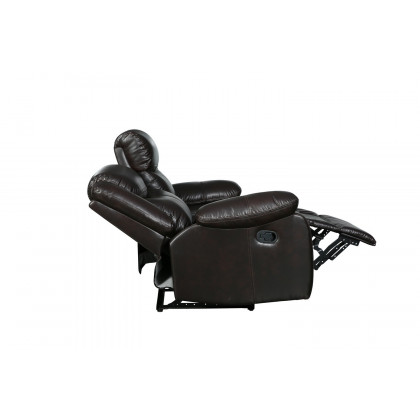 GUF 6967 Loveseat - Brown, Leather Air