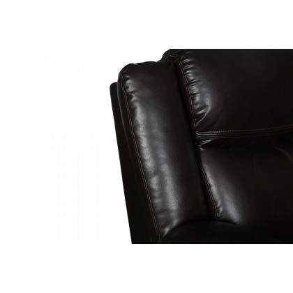 GUF 6967 Loveseat - Brown, Leather Air