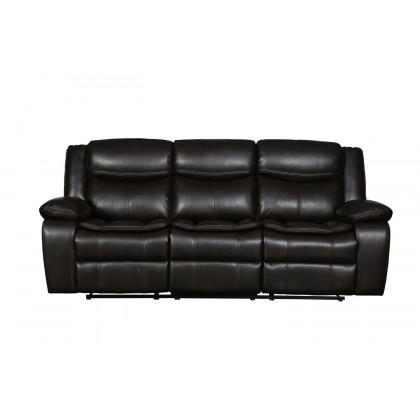 GUF 6967 Sofa Set - Brown, Leather Air