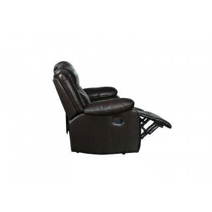 GUF 6967 Loveseat - Brown, Leather Air