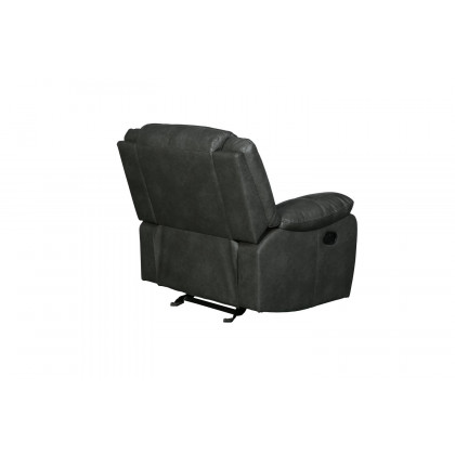 GUF 6967 Armchair - Gray, Leather Air
